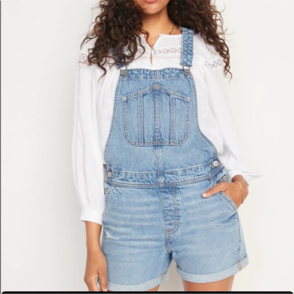 Old navy overall shorts